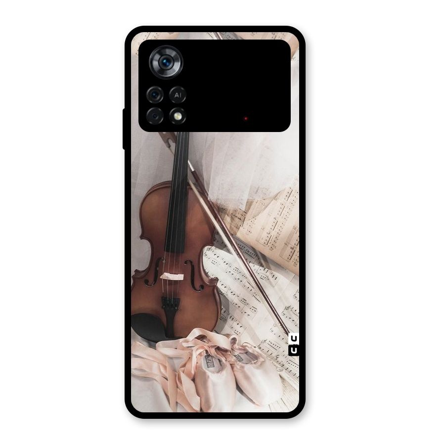 Guitar And Co Glass Back Case for Poco X4 Pro 5G