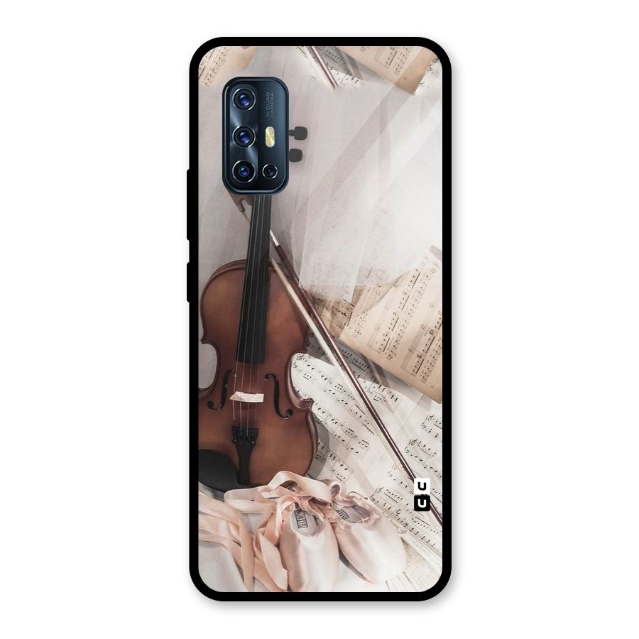 Guitar And Co Glass Back Case for Vivo V17