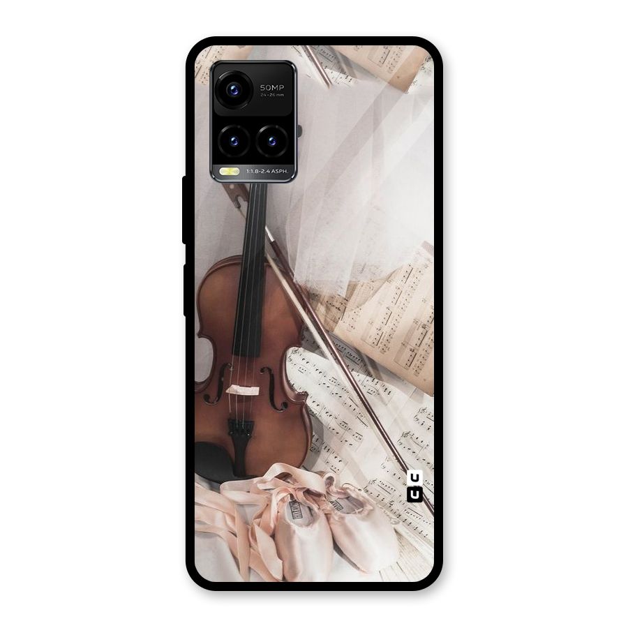 Guitar And Co Glass Back Case for Vivo Y21A
