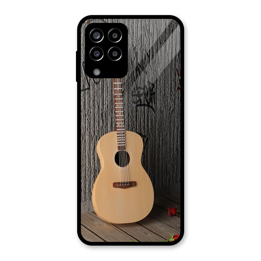 Guitar Classic Glass Back Case for Galaxy M33