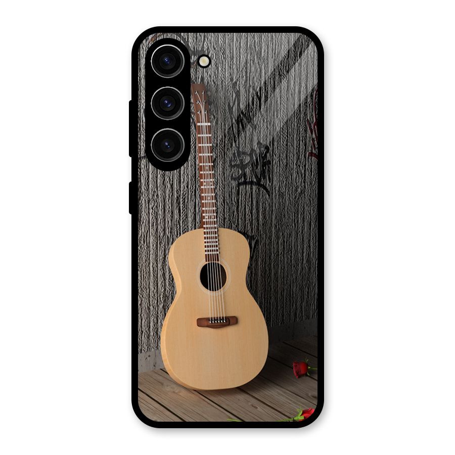 Guitar Classic Glass Back Case for Galaxy S23