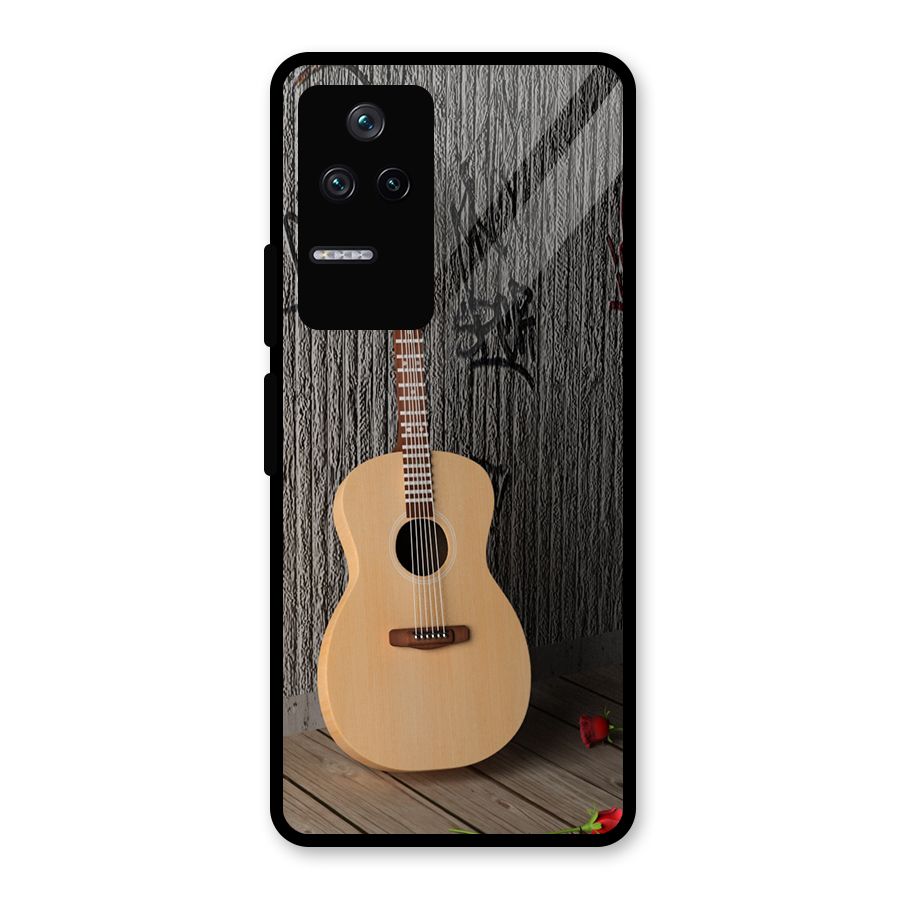 Guitar Classic Glass Back Case for Poco F4 5G