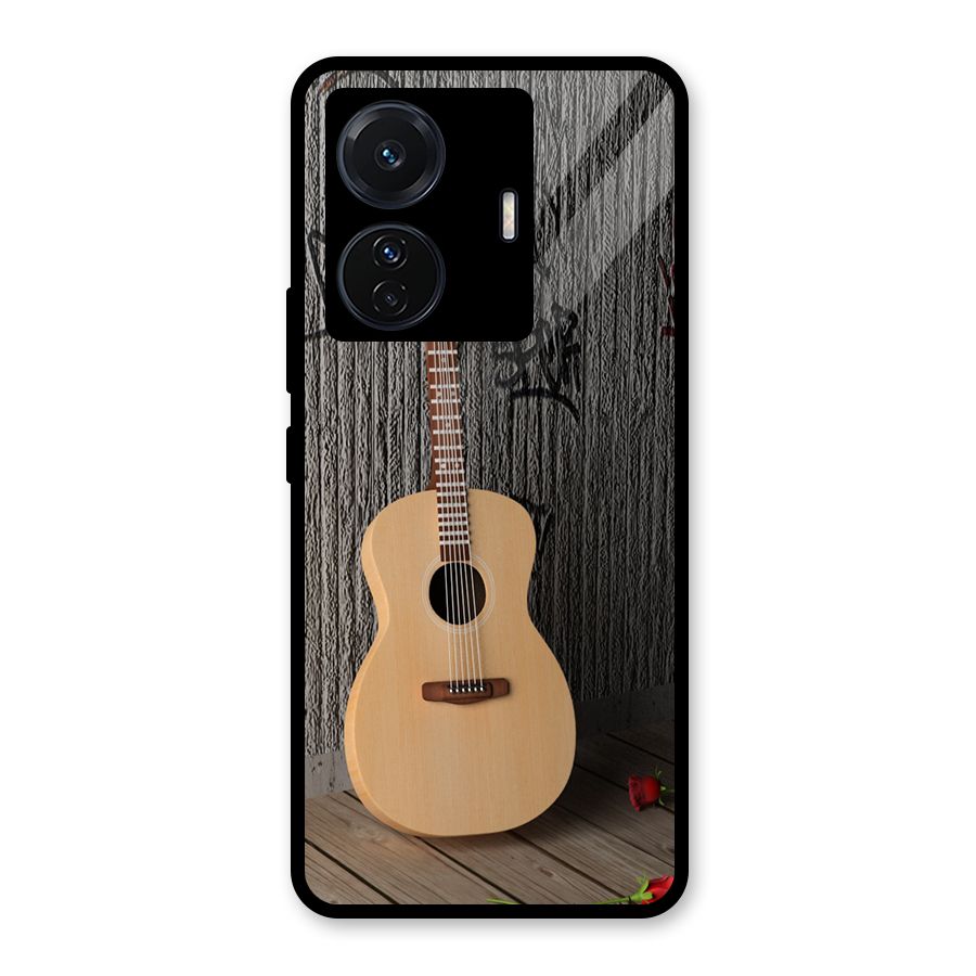 Guitar Classic Glass Back Case for Vivo T1 Pro