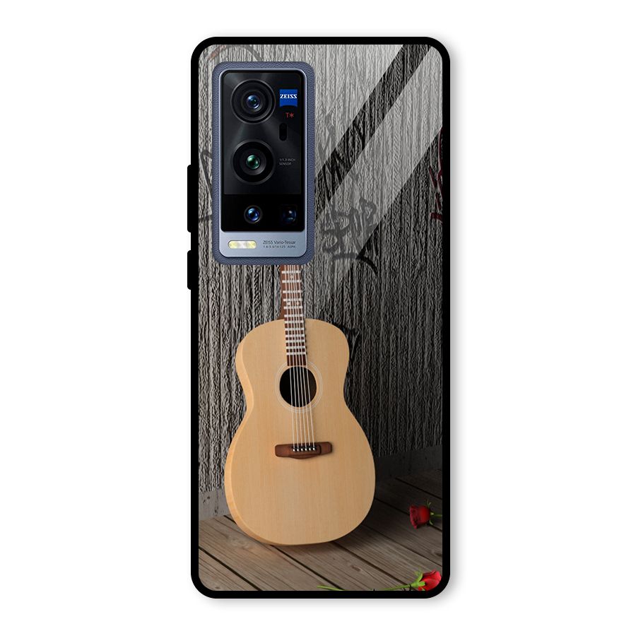 Guitar Classic Glass Back Case for Vivo X60 Pro Plus