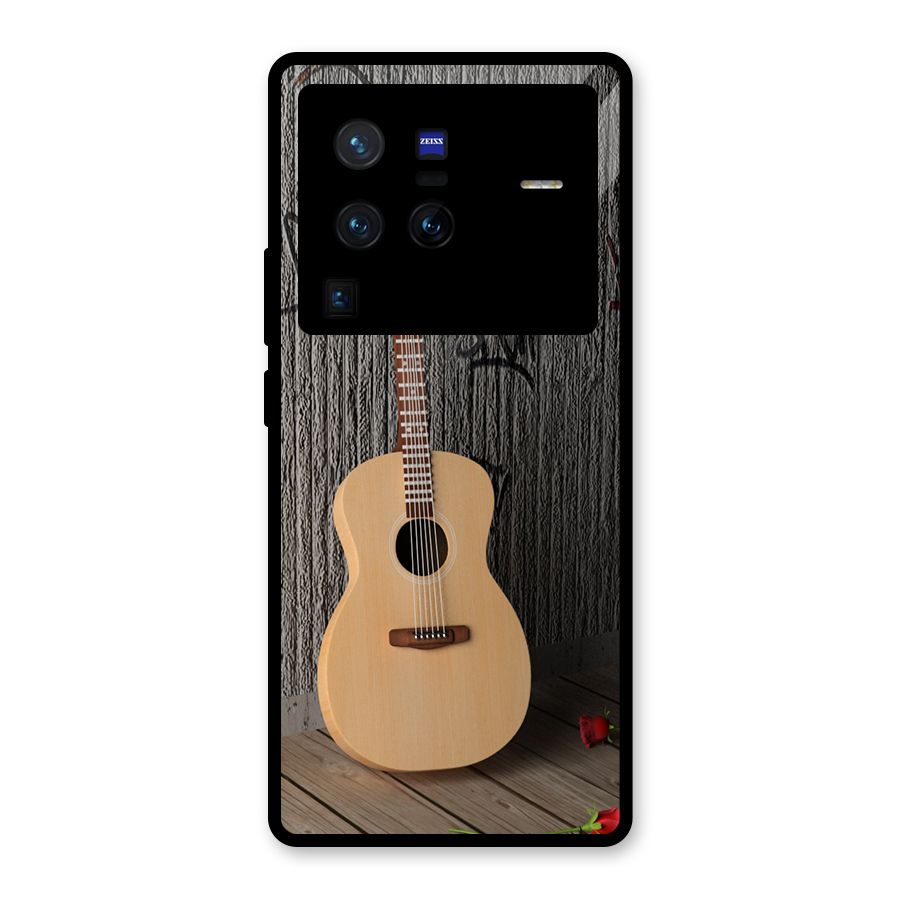 Guitar Classic Glass Back Case for Vivo X80 Pro