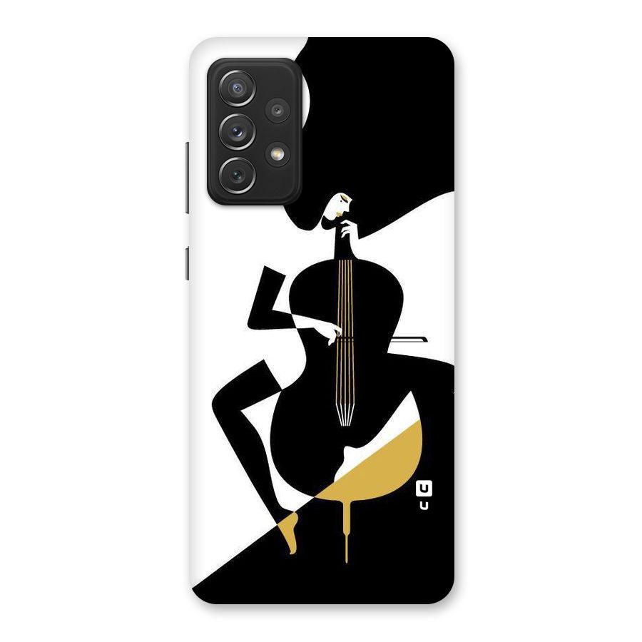 Guitar Women Back Case for Galaxy A72