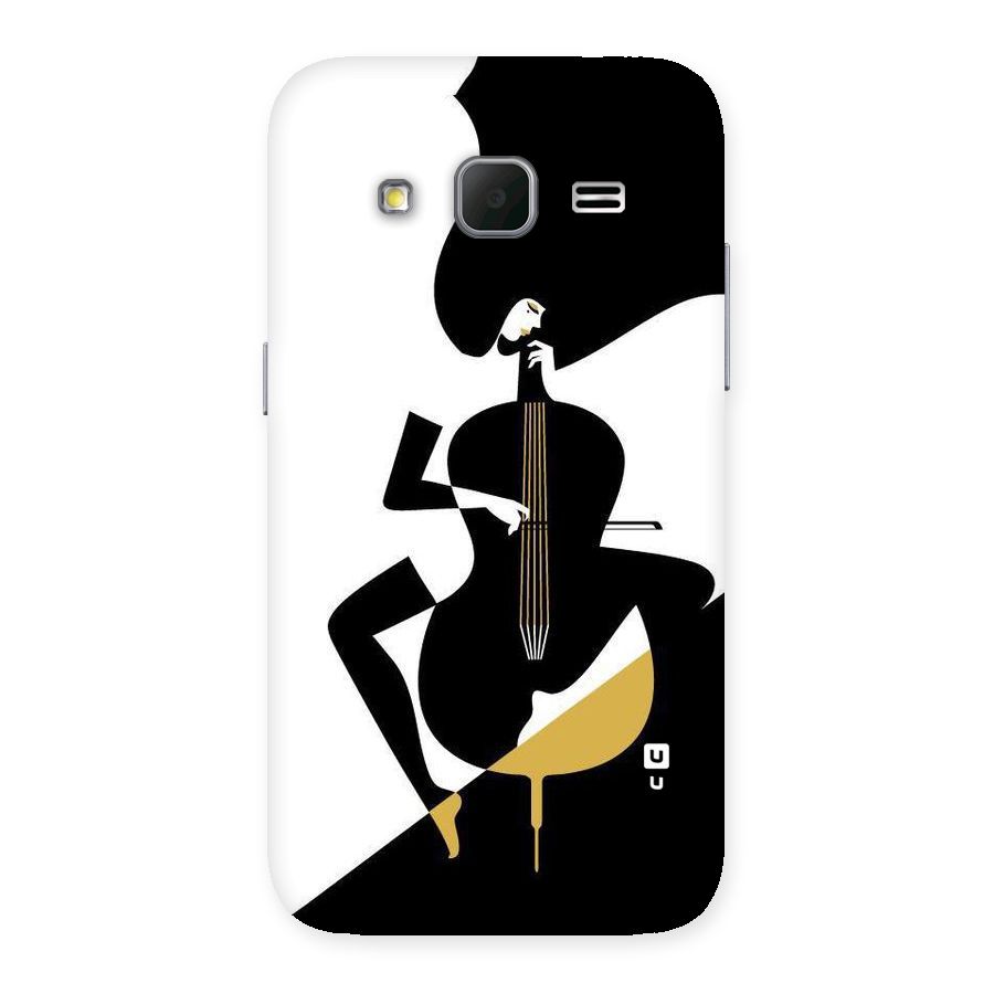 Guitar Women Back Case for Galaxy Core Prime