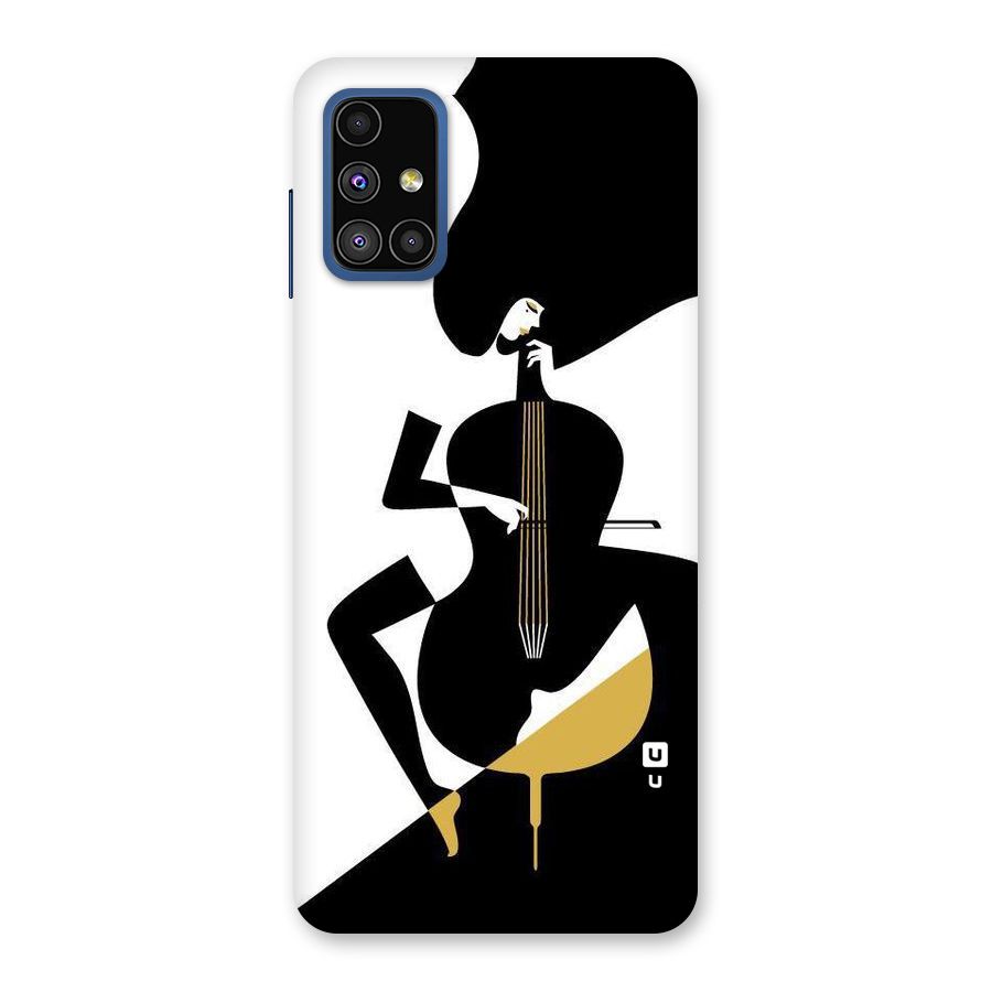 Guitar Women Back Case for Galaxy M51