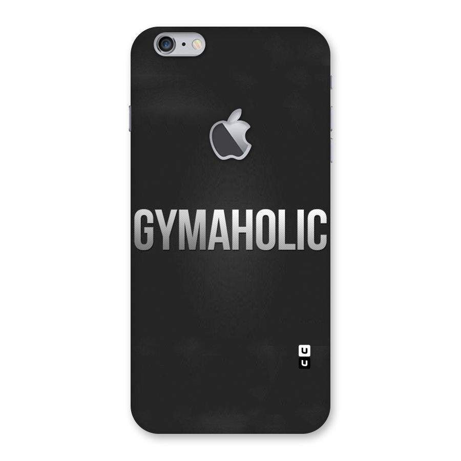 Gymaholic Back Case for iPhone 6 Plus 6S Plus Logo Cut