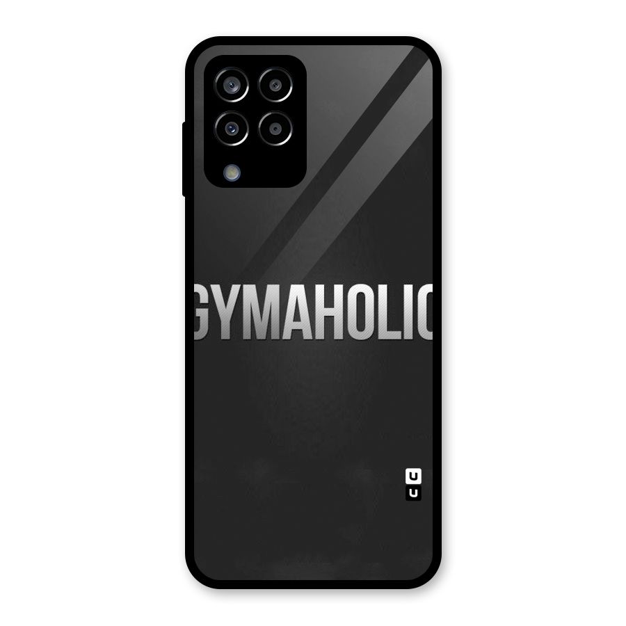 Gymaholic Glass Back Case for Galaxy M33