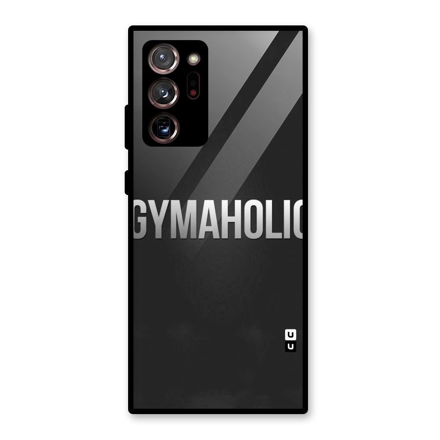 Gymaholic Glass Back Case for Galaxy Note 20 Ultra 5G
