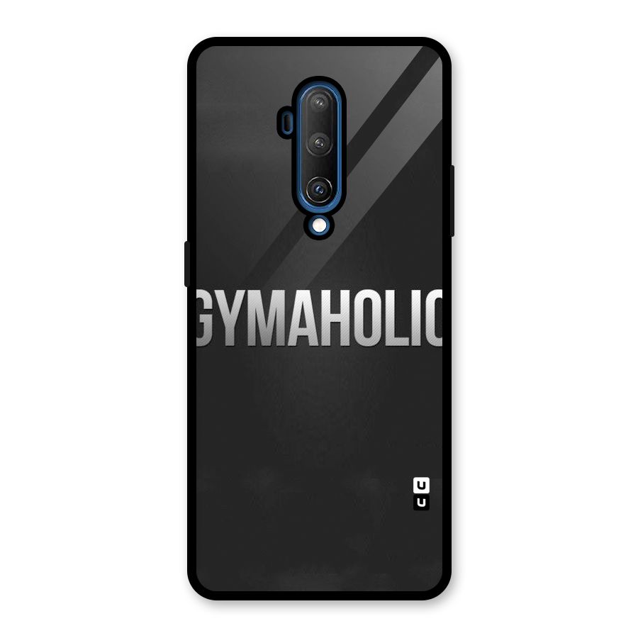 Gymaholic Glass Back Case for OnePlus 7T Pro