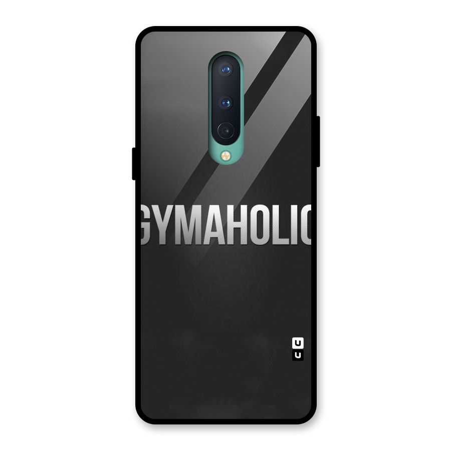 Gymaholic Glass Back Case for OnePlus 8