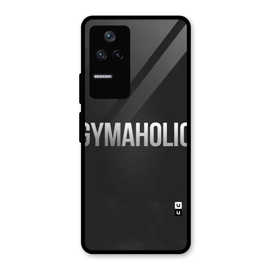 Gymaholic Glass Back Case for Poco F4 5G