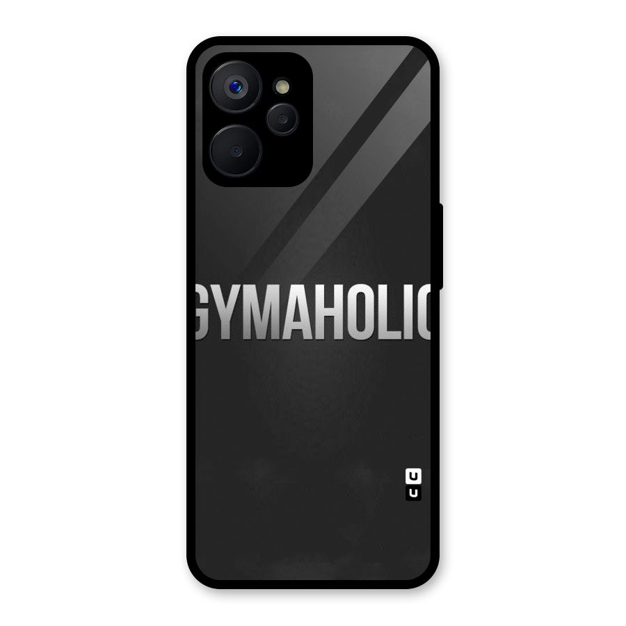 Gymaholic Glass Back Case for Realme 9i 5G