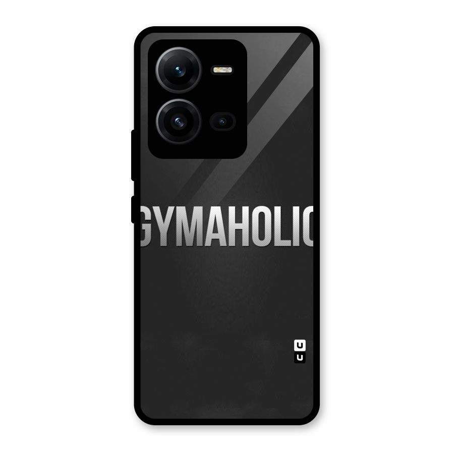 Gymaholic Glass Back Case for Vivo V25