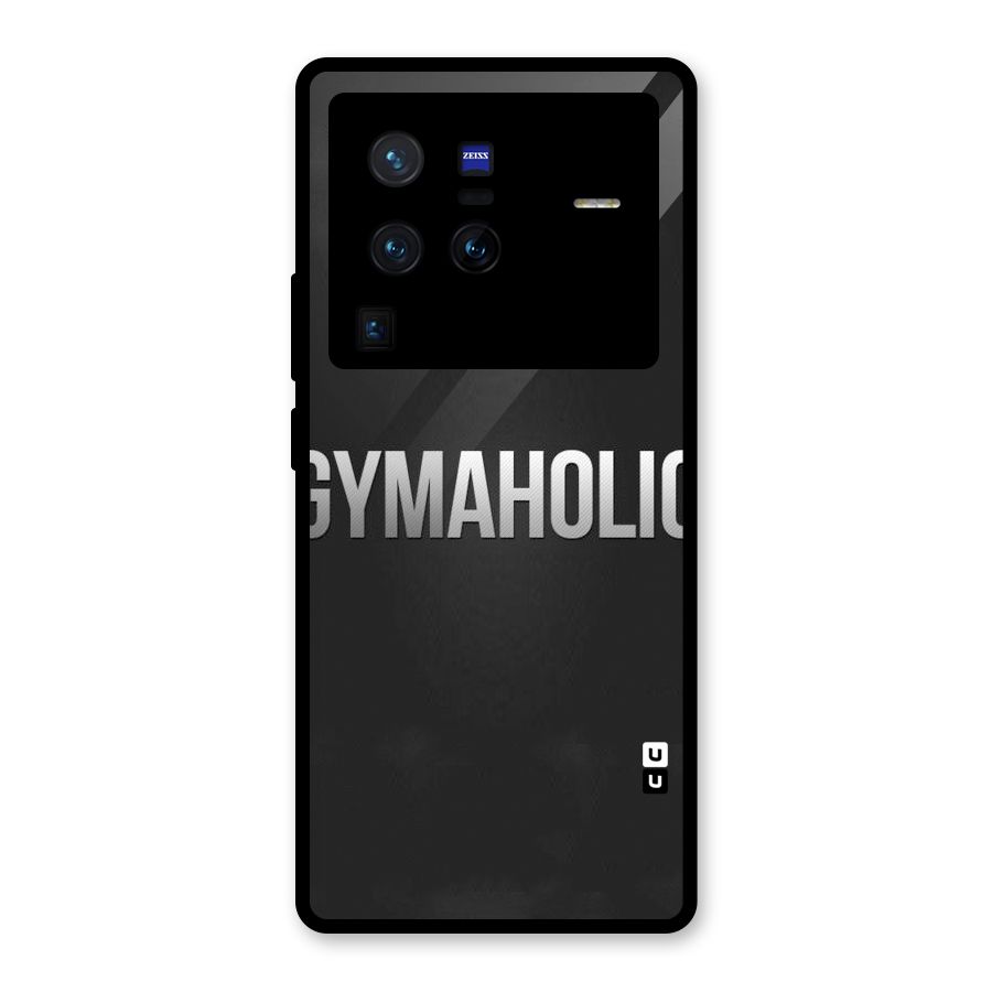 Gymaholic Glass Back Case for Vivo X80 Pro