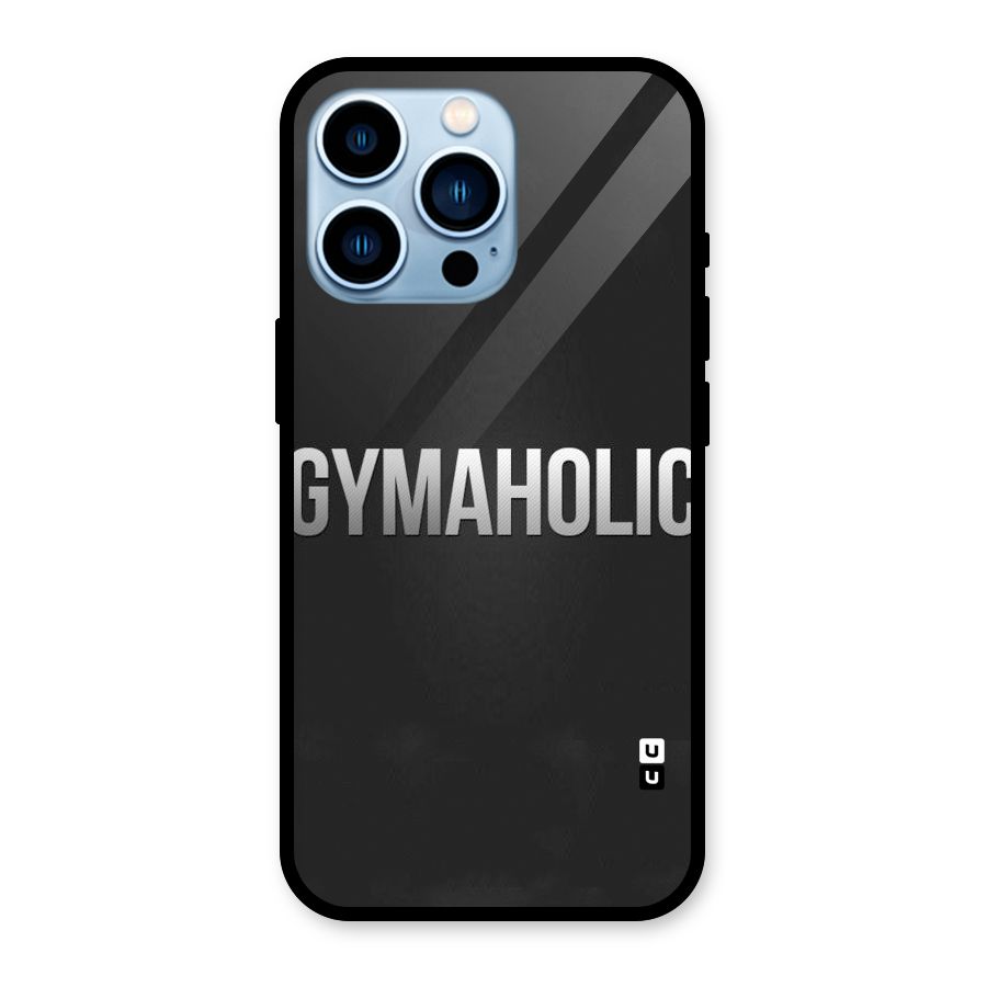 Gymaholic Glass Back Case for iPhone 13 Pro