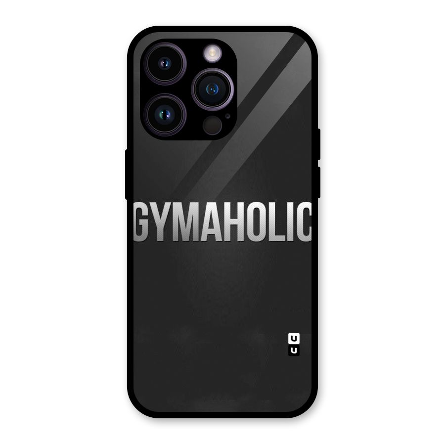 Gymaholic Glass Back Case for iPhone 14 Pro