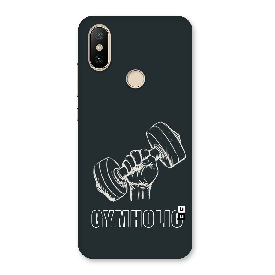 Gymholic Design Back Case for Mi A2