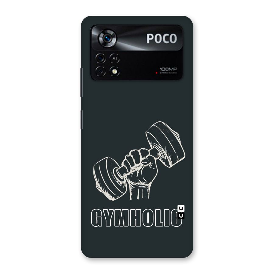 Gymholic Design Back Case for Poco X4 Pro 5G