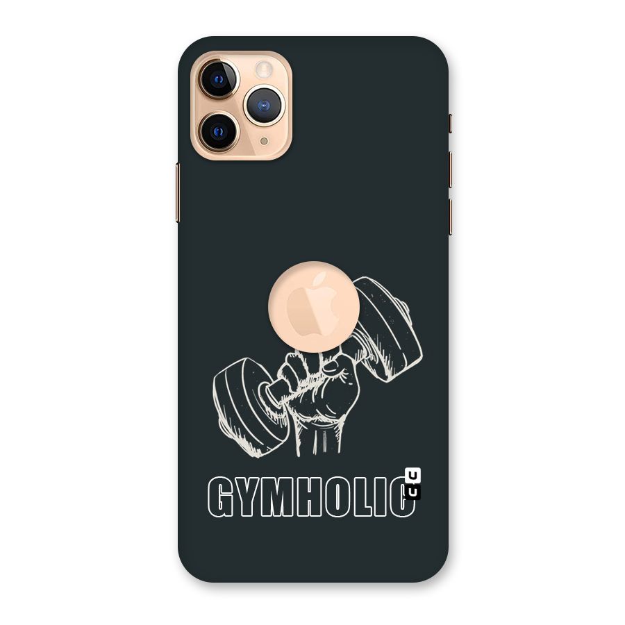 Gymholic Design Back Case for iPhone 11 Pro Max Logo Cut