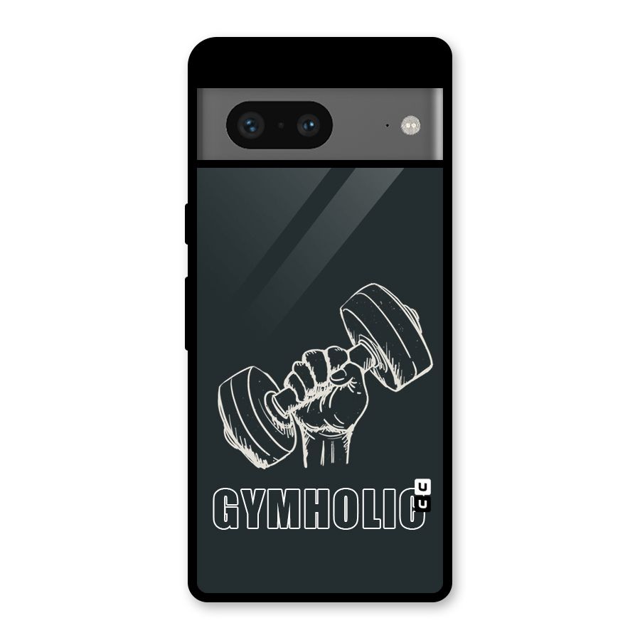 Gymholic Design Glass Back Case for Google Pixel 7