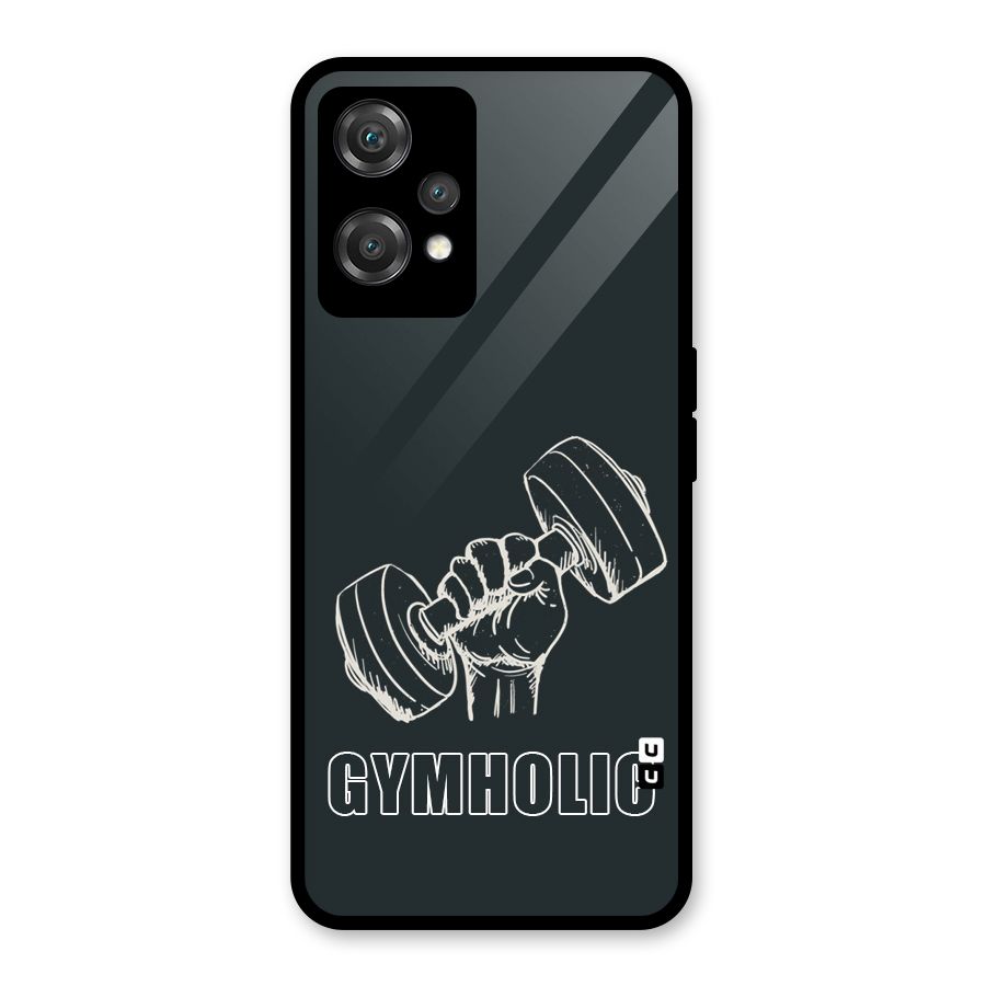 Gymholic Design Glass Back Case for OnePlus Nord CE 2 Lite 5G