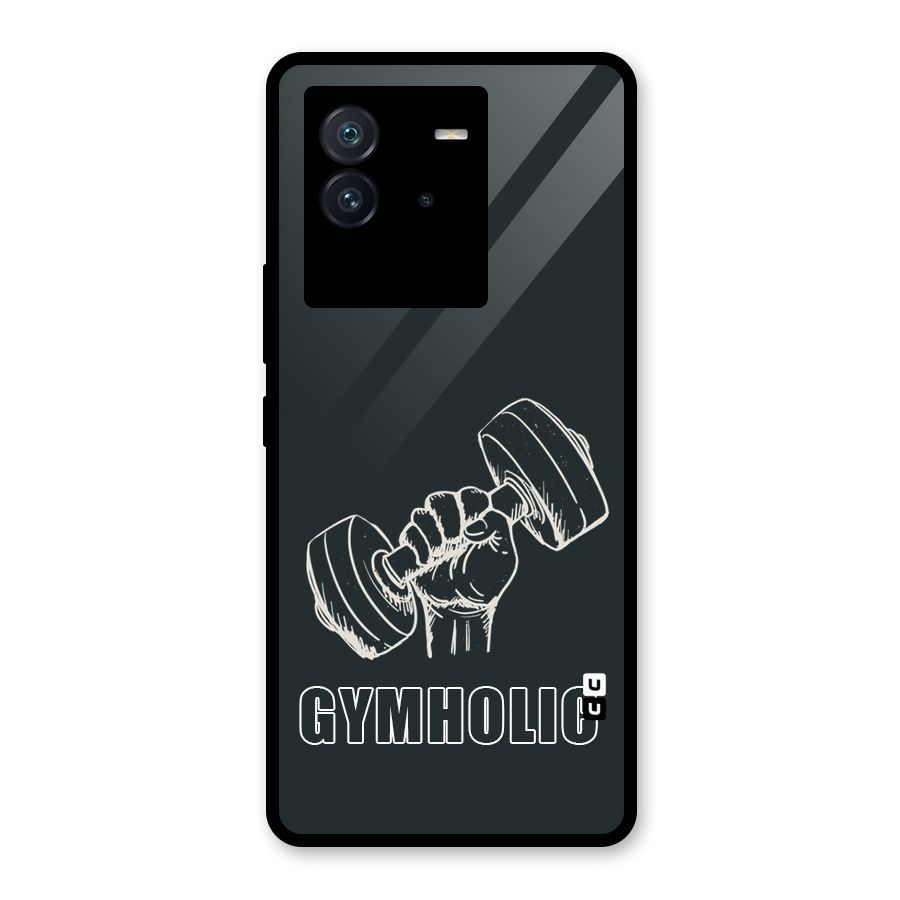 Gymholic Design Glass Back Case for Vivo iQOO Neo 6 5G
