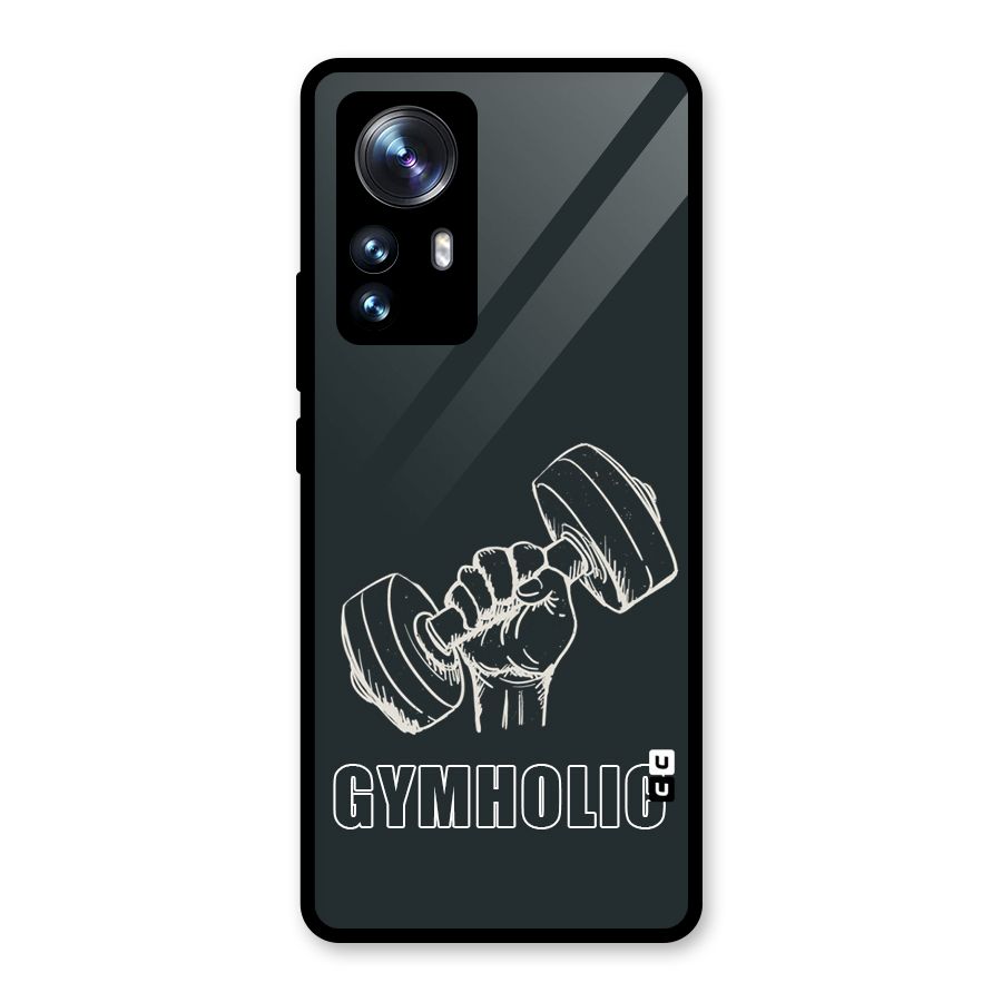 Gymholic Design Glass Back Case for Xiaomi 12 Pro