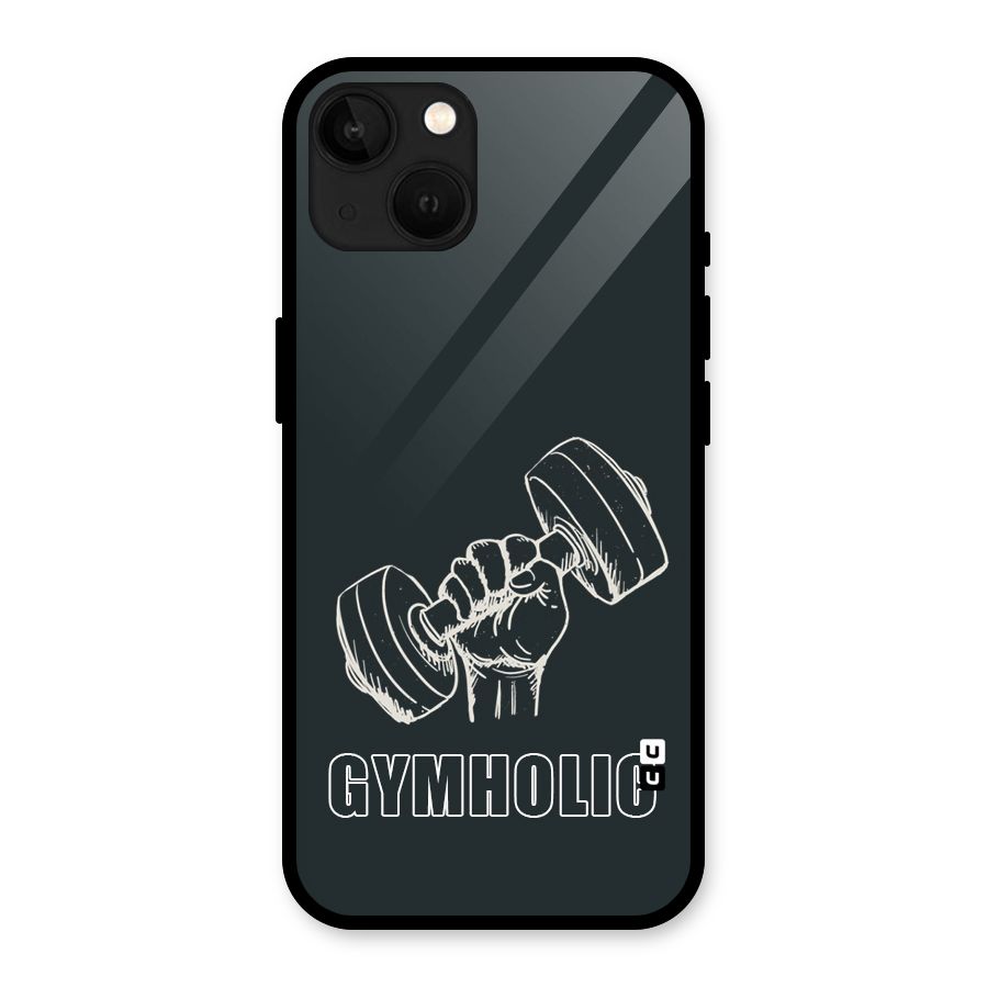 Gymholic Design Glass Back Case for iPhone 13