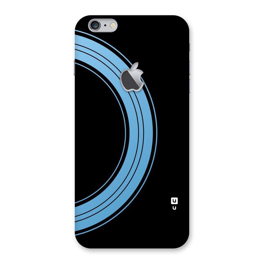 Half Circles Back Case for iPhone 6 Plus 6S Plus Logo Cut