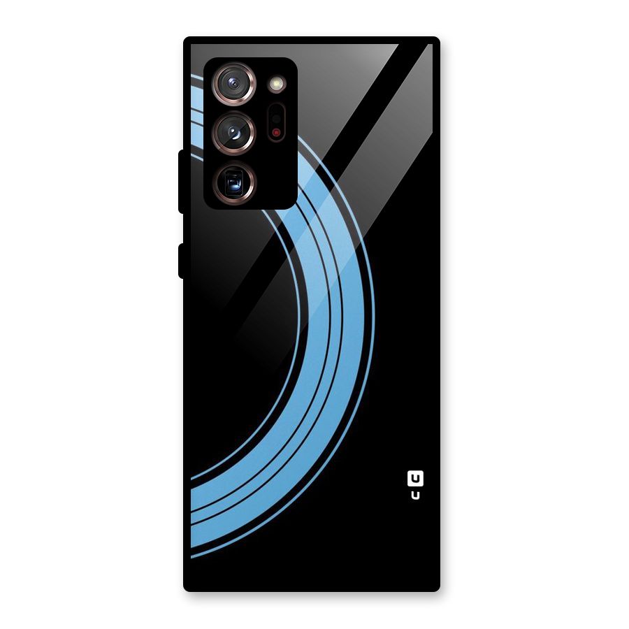 Half Circles Glass Back Case for Galaxy Note 20 Ultra 5G