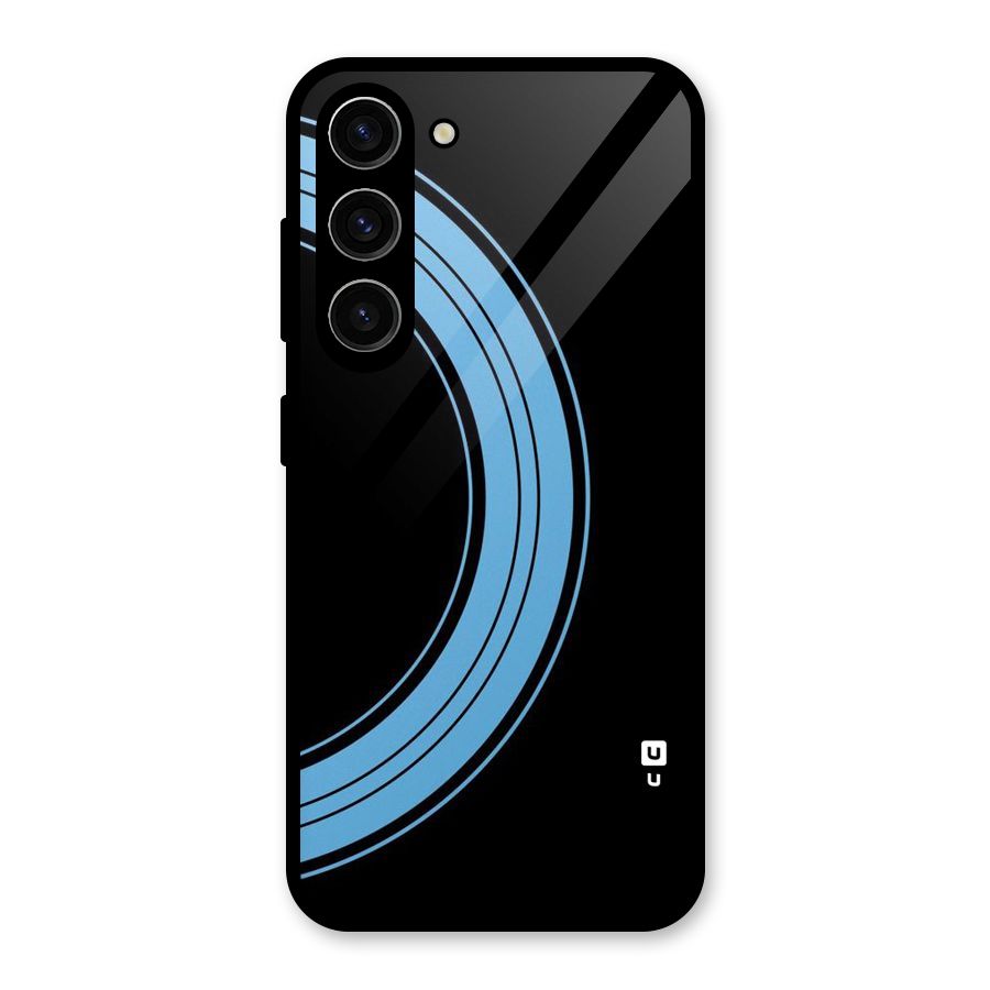 Half Circles Glass Back Case for Galaxy S23