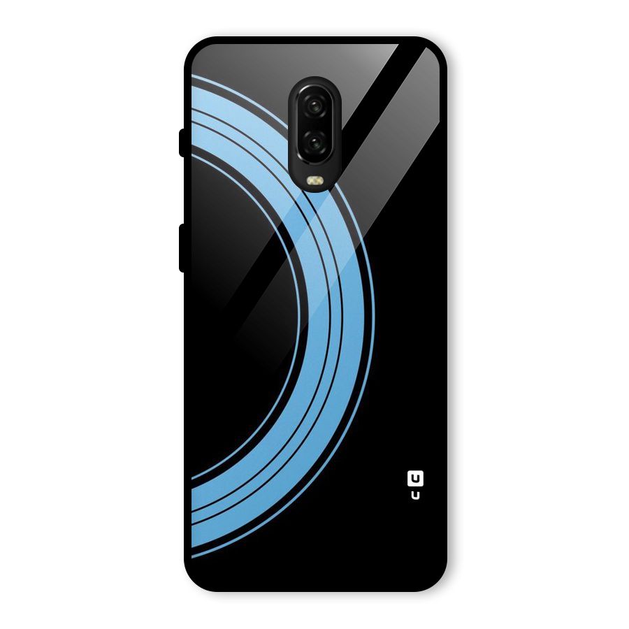 Half Circles Glass Back Case for OnePlus 6T