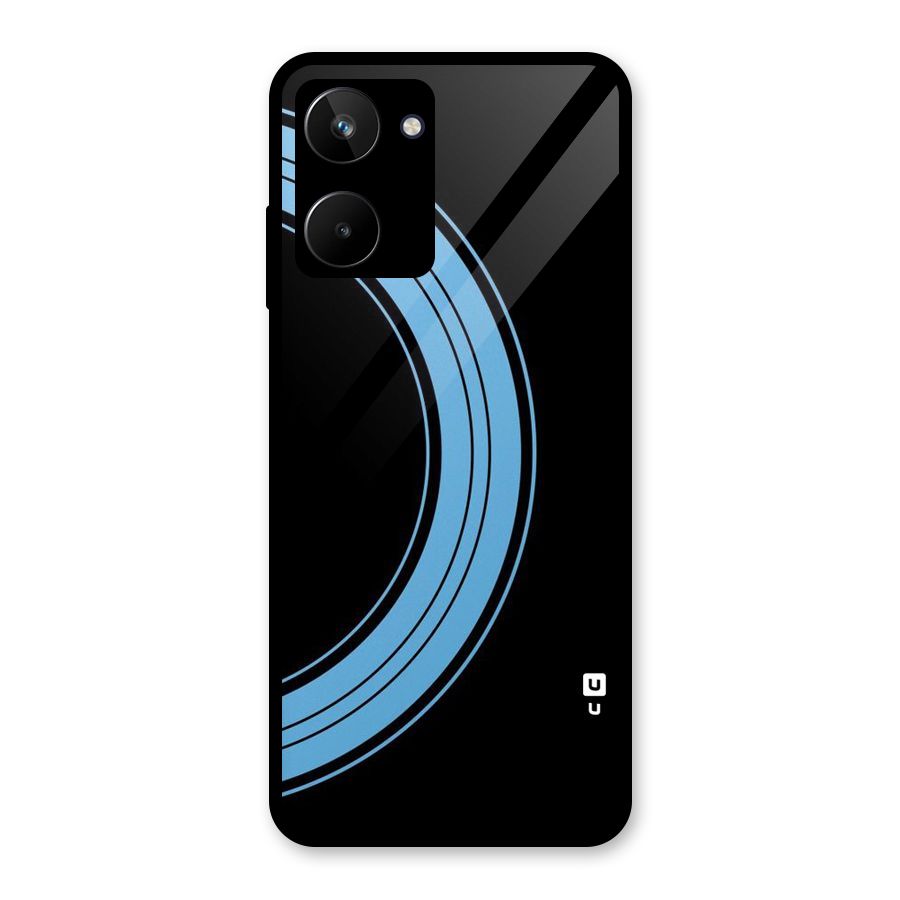 Half Circles Glass Back Case for Realme 10