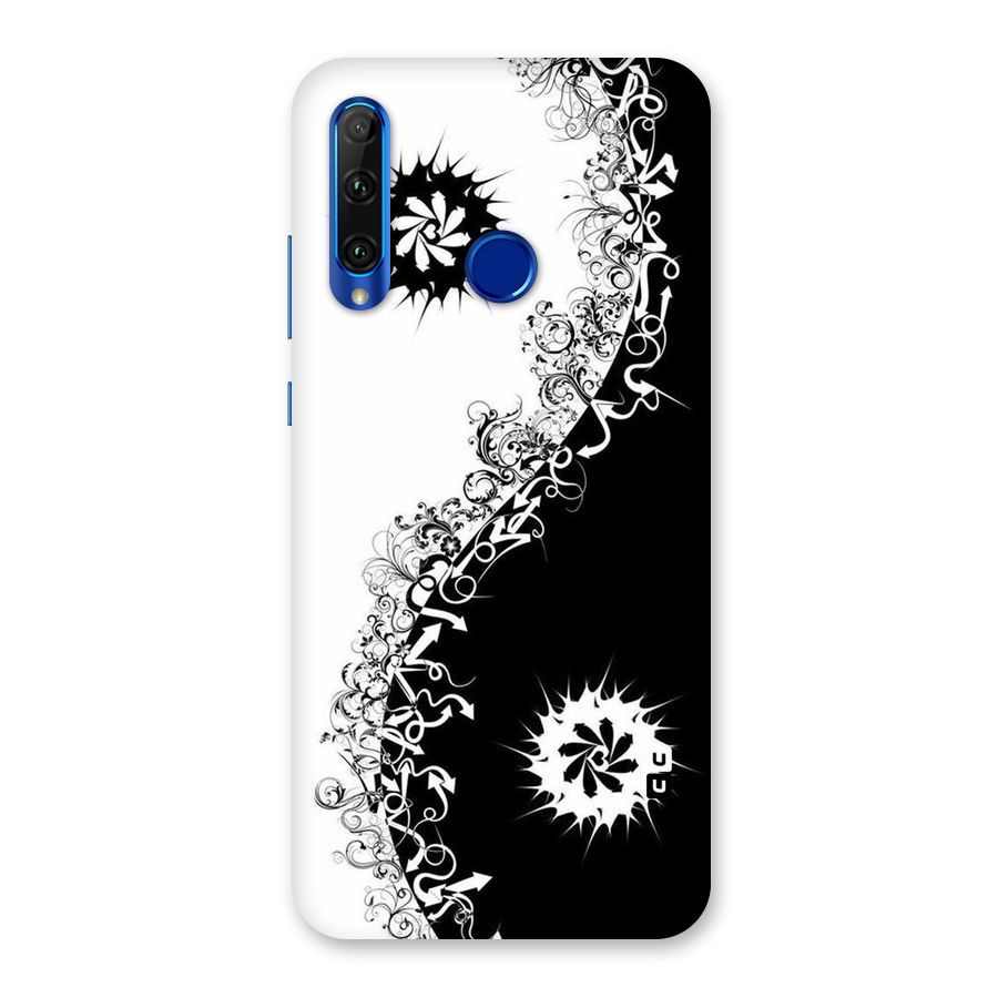 Half Peace Design Back Case for Honor 20i