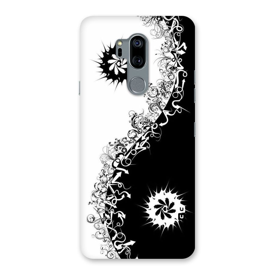 Half Peace Design Back Case for LG G7