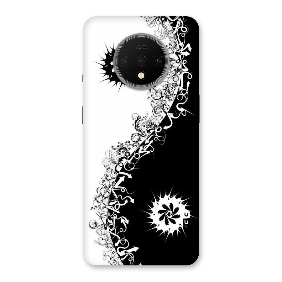 Half Peace Design Back Case for OnePlus 7T