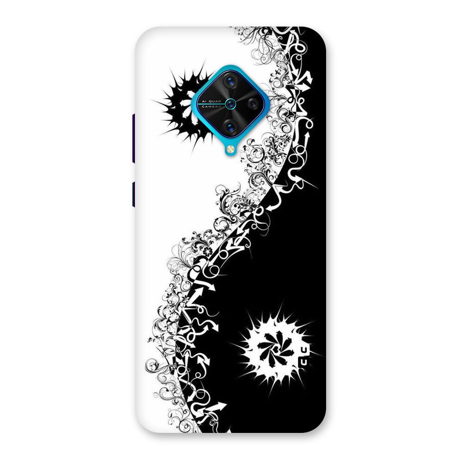 Half Peace Design Back Case for Vivo S1 Pro