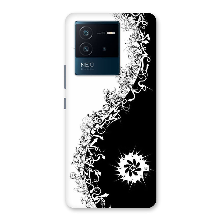 Half Peace Design Back Case for Vivo iQOO Neo 6 5G