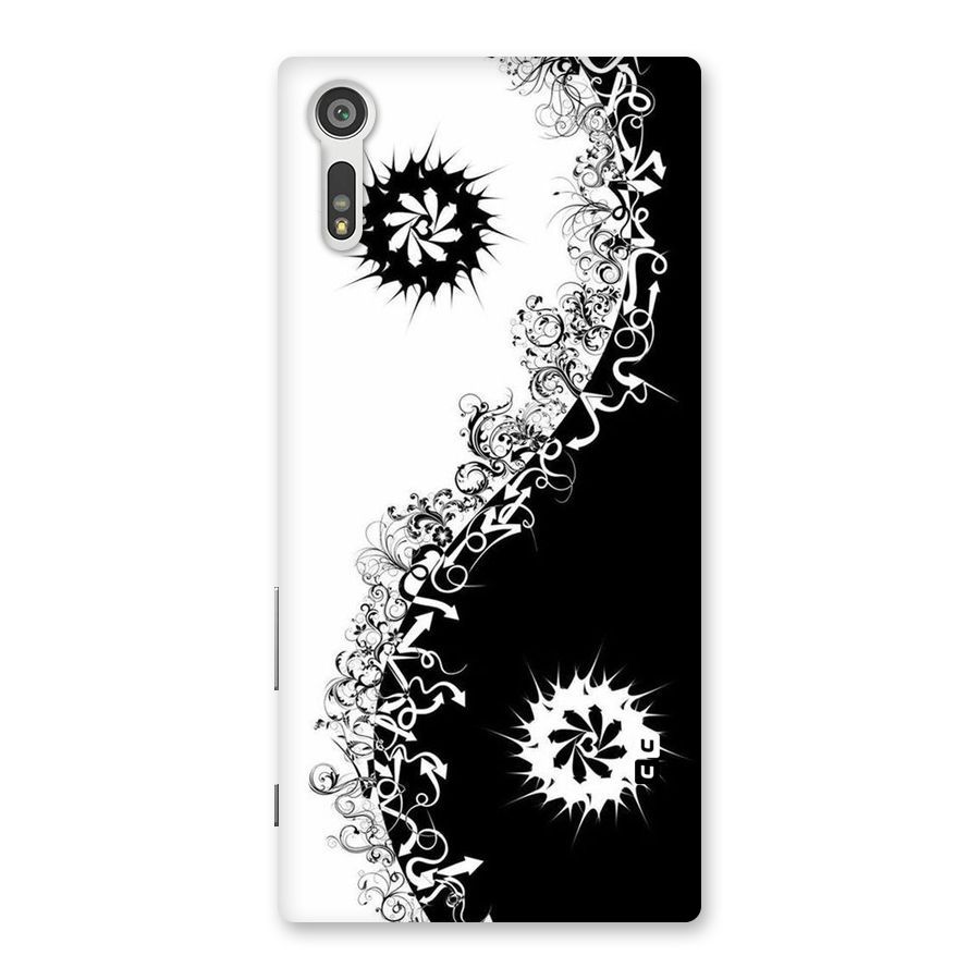 Half Peace Design Back Case for Xperia XZ
