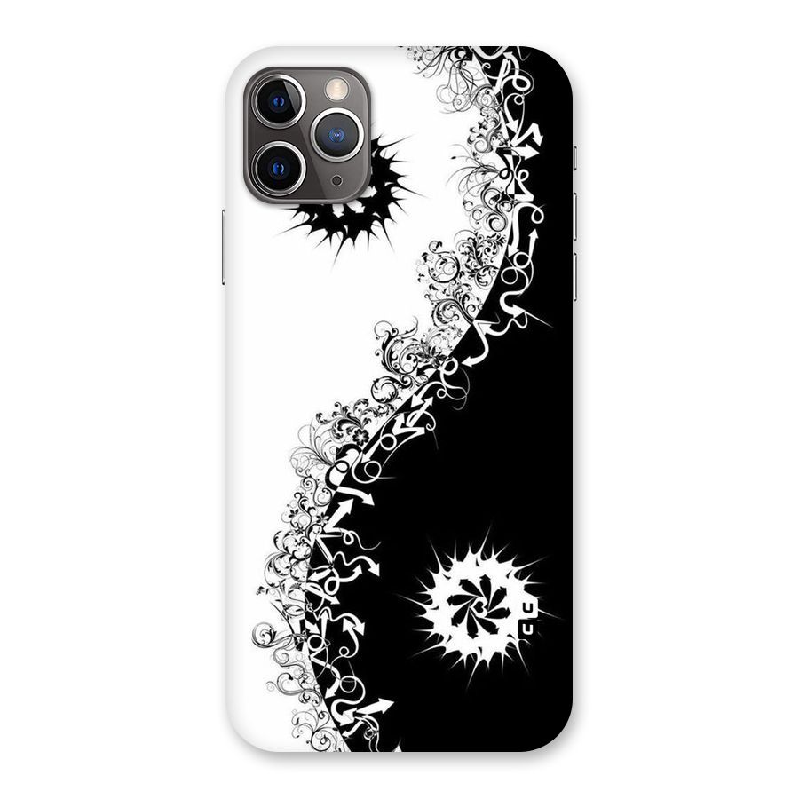 Half Peace Design Back Case for iPhone 11 Pro Max