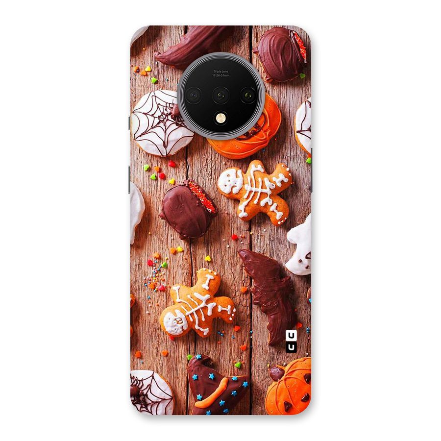 Halloween Chocolates Back Case for OnePlus 7T