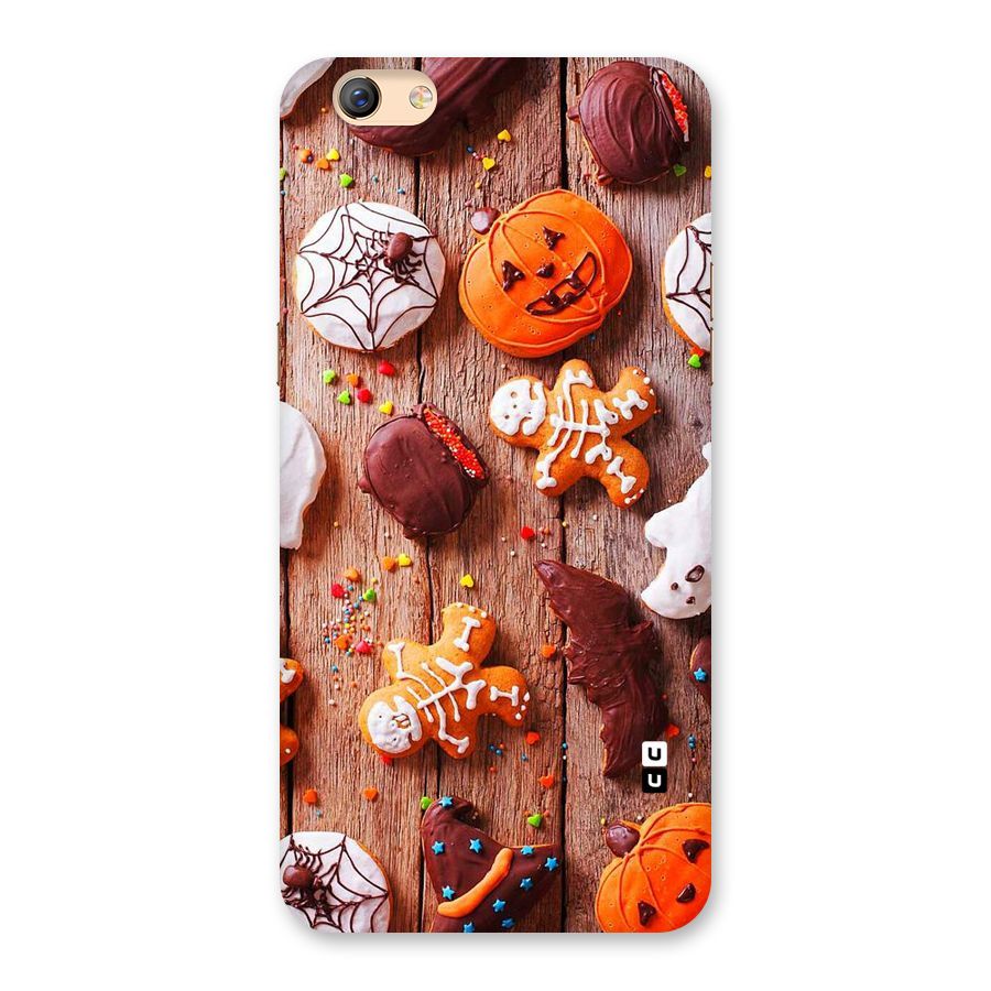 Halloween Chocolates Back Case for Oppo F3 Plus