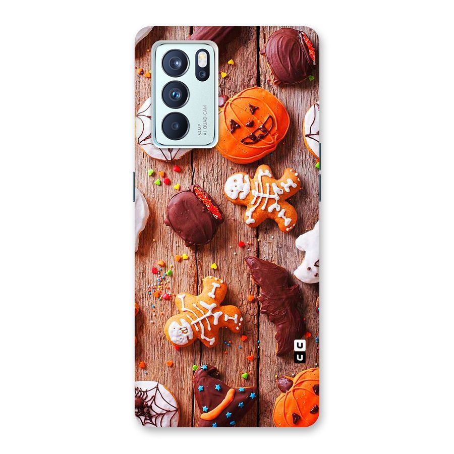 Halloween Chocolates Back Case for Oppo Reno6 Pro 5G
