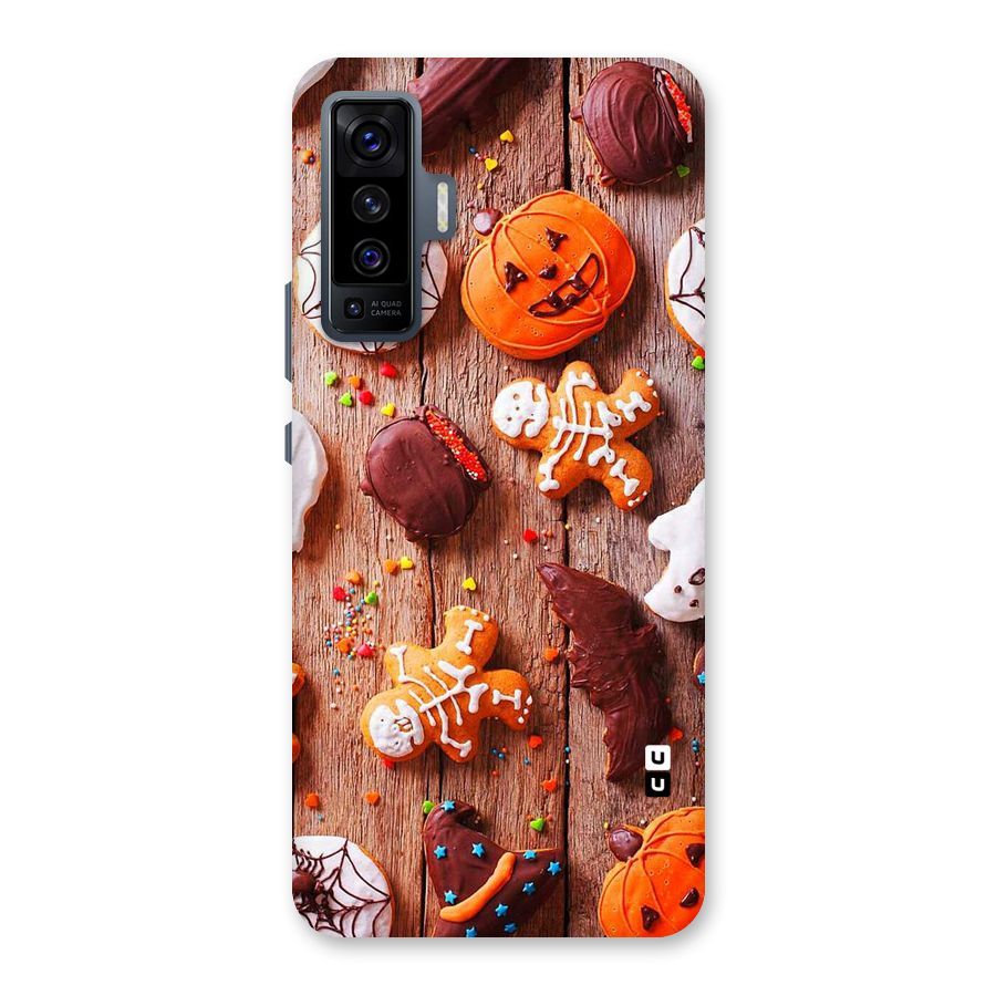 Halloween Chocolates Back Case for Vivo X50