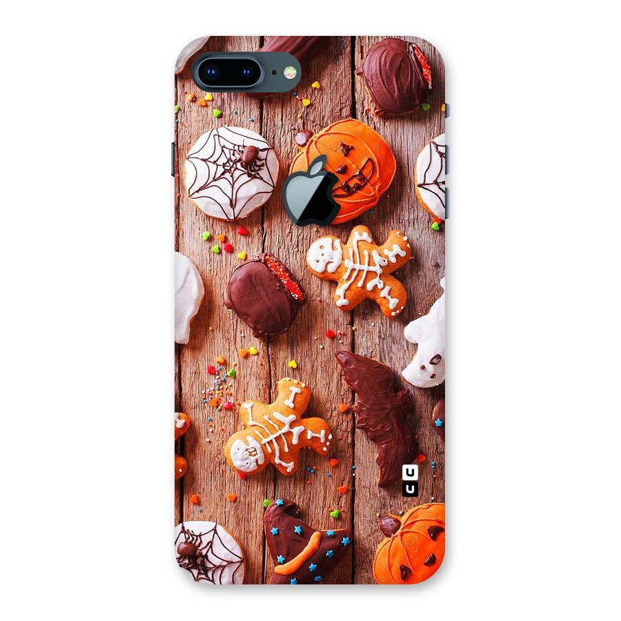 Halloween Chocolates Back Case for iPhone 7 Plus Apple Cut