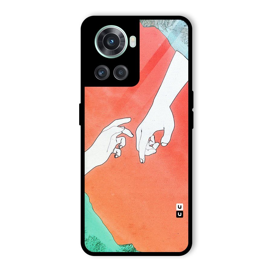Hand Paint Drawing Glass Back Case for OnePlus 10R