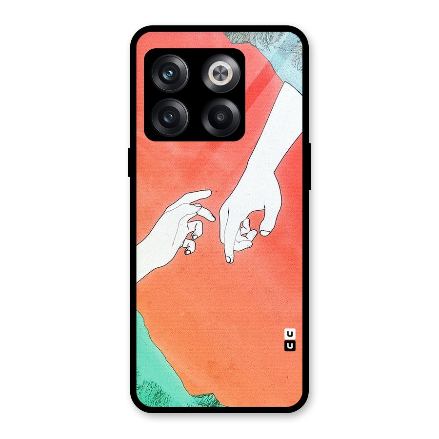 Hand Paint Drawing Glass Back Case for OnePlus 10T